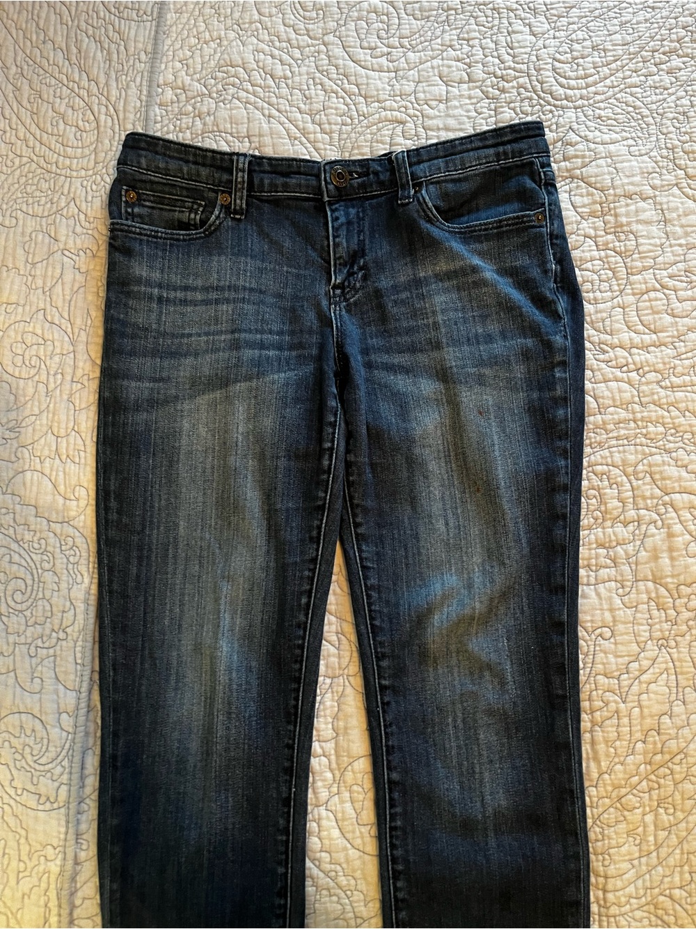 GAP Classic 1969 Women's Dark Blue Straight-Leg Jeans
